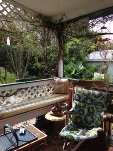 Back Porch Sitting Area